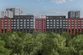 3К Московский квартал 76,6 кв.м