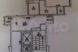 1-к. квартира, 38 м², 7/17 эт.
