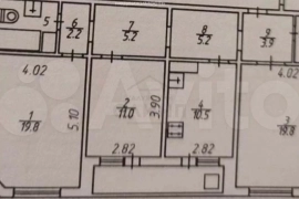 3-к. квартира, 84,7 м², 10/17 эт.