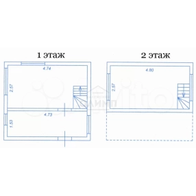 Дача 31,4 м² на участке 6 сот.