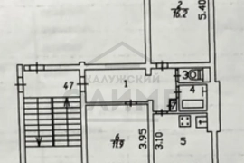 2-к. квартира, 46,8 м², 5/5 эт.