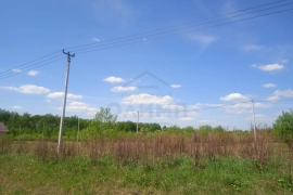 земля в Елькино с газом