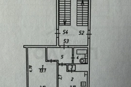 1-к. квартира, 27,9 м², 3/5 эт.